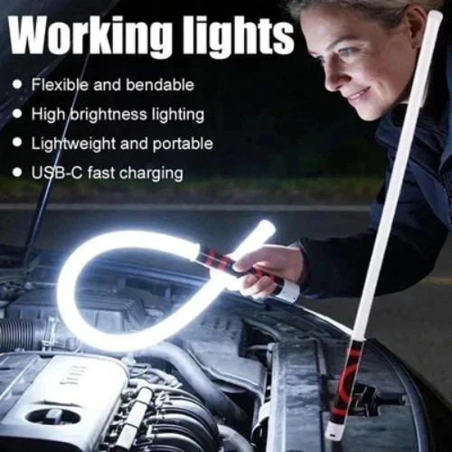 75cm flexible led flashlight - led,