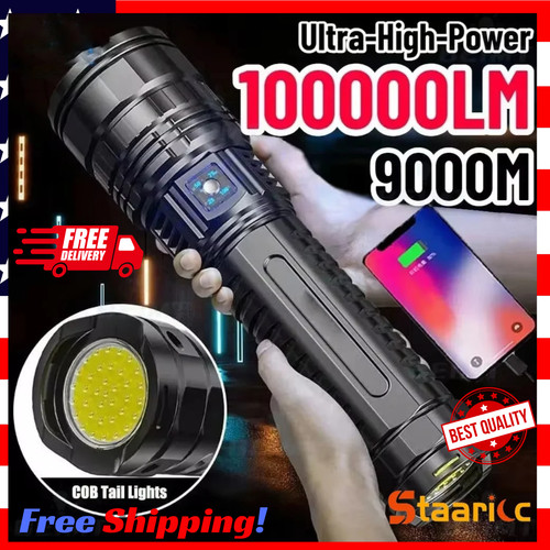 Rechargeable 990000lm led - 990000lm,